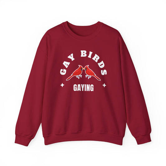 Gay Birds Gaying - A Christmas Sweater